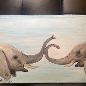 Elephant painting